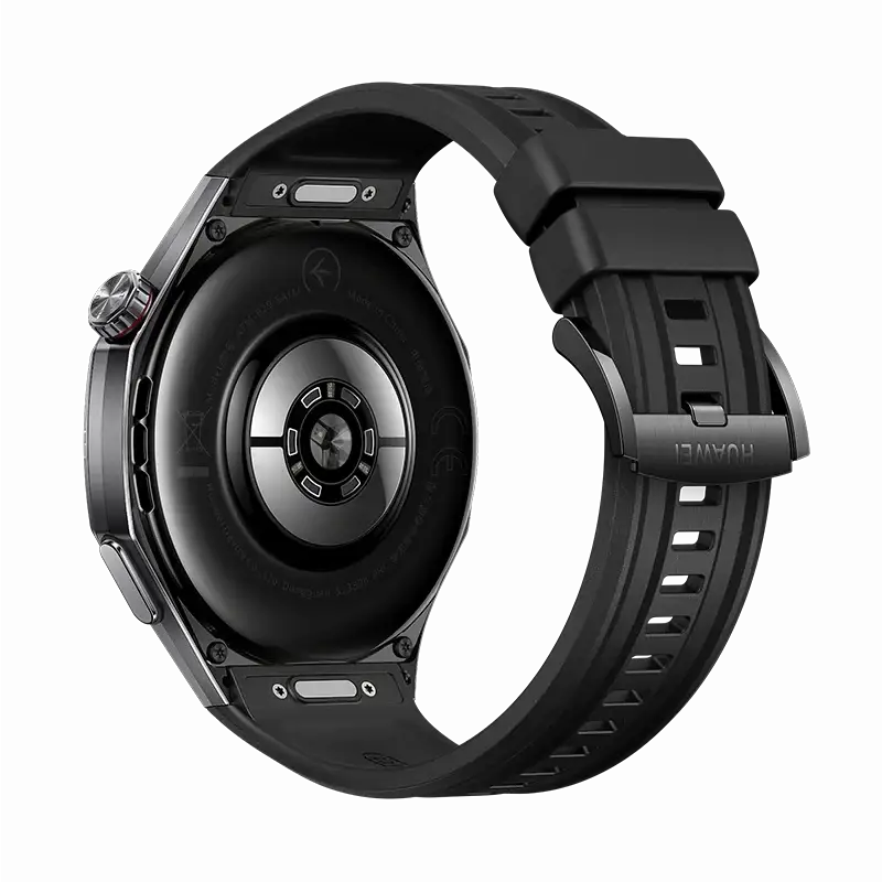 Huawei Watch GT 6 Pro - 46mm - Black with Fluoroelastomer Strap
