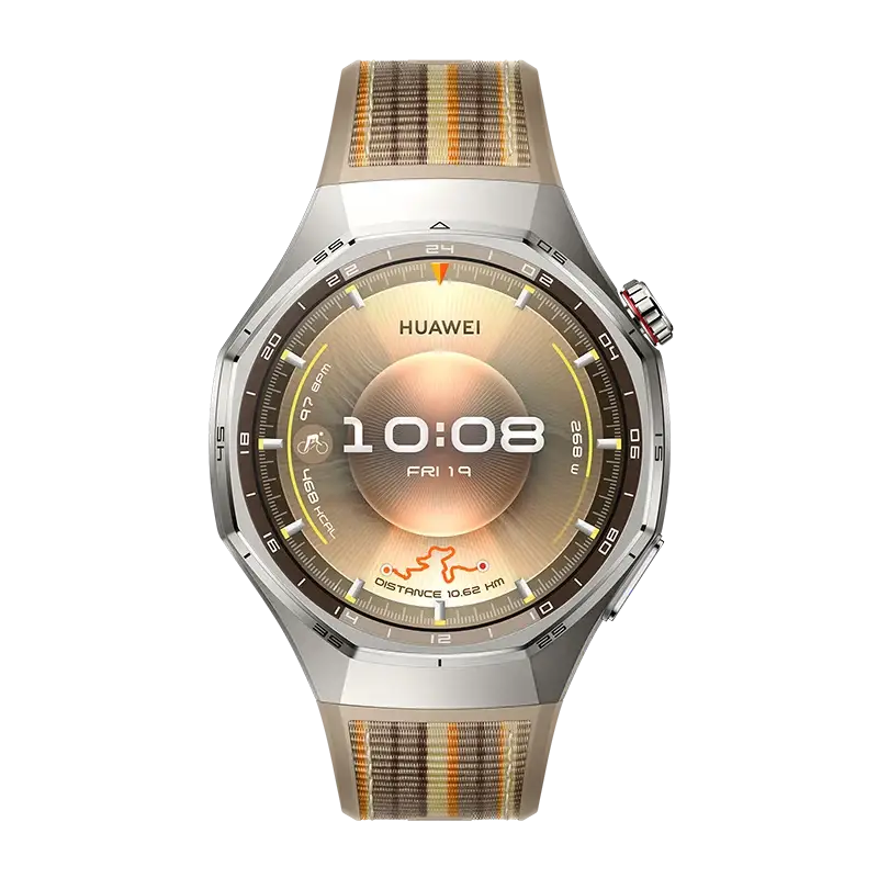 Huawei Watch GT 6 Pro - 46mm - Brown with Composite Woven Strap