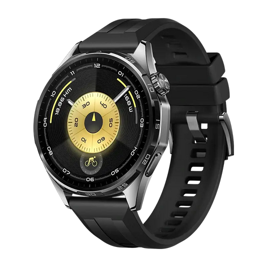 Huawei Watch GT 6 - 46mm - Black with Fluoroelastomer Strap