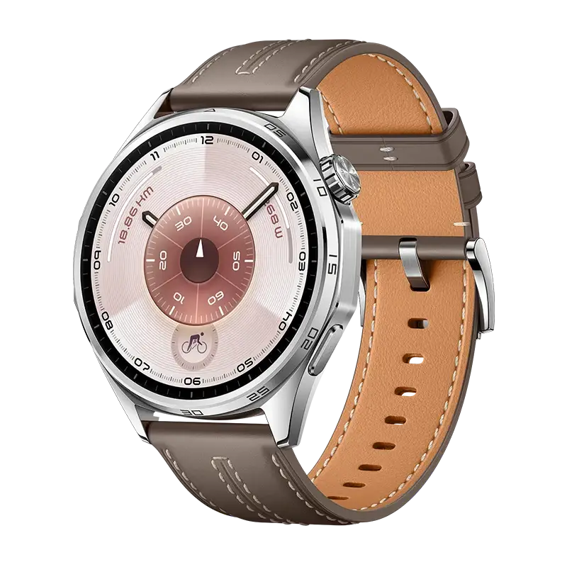 Huawei Watch GT 6 - 46mm - Grey with Composite Leather Strap