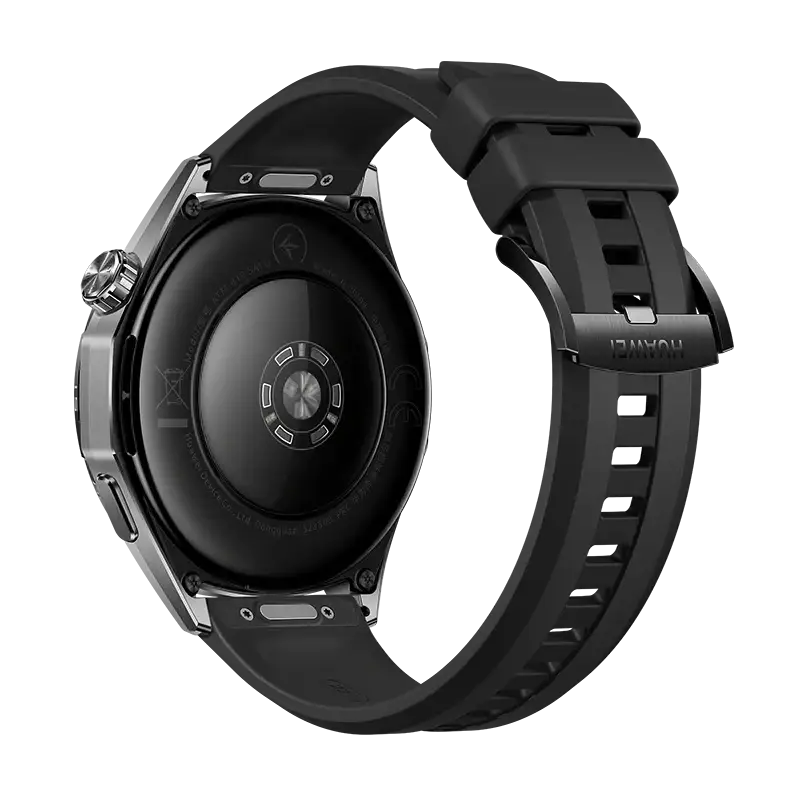 Huawei Watch GT 6 - 46mm - Black with Fluoroelastomer Strap