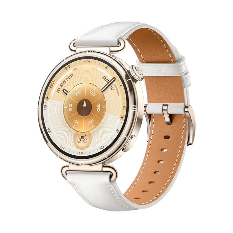 Huawei Watch GT 6 - 41mm - White with Composite Leather Strap