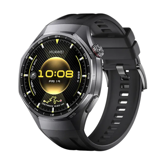 Huawei Watch GT 6 Pro - 46mm - Black with Fluoroelastomer Strap