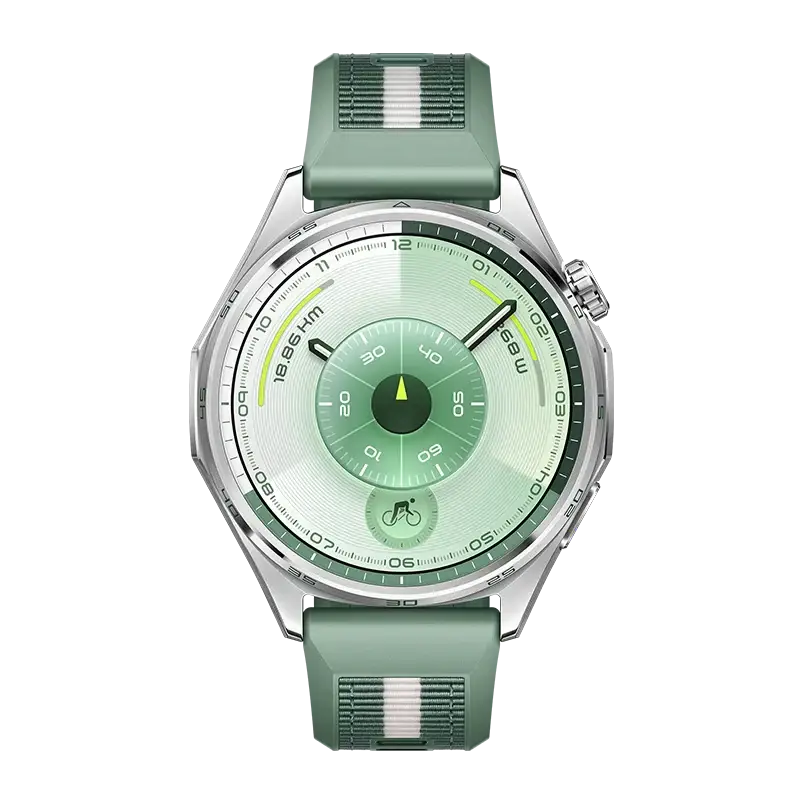 Huawei Watch GT 6 - 46mm - Green with Composite Woven Strap
