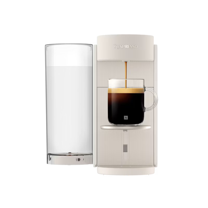 Vertuo Up Pearl White & Aeroccino3 Milk Frother
