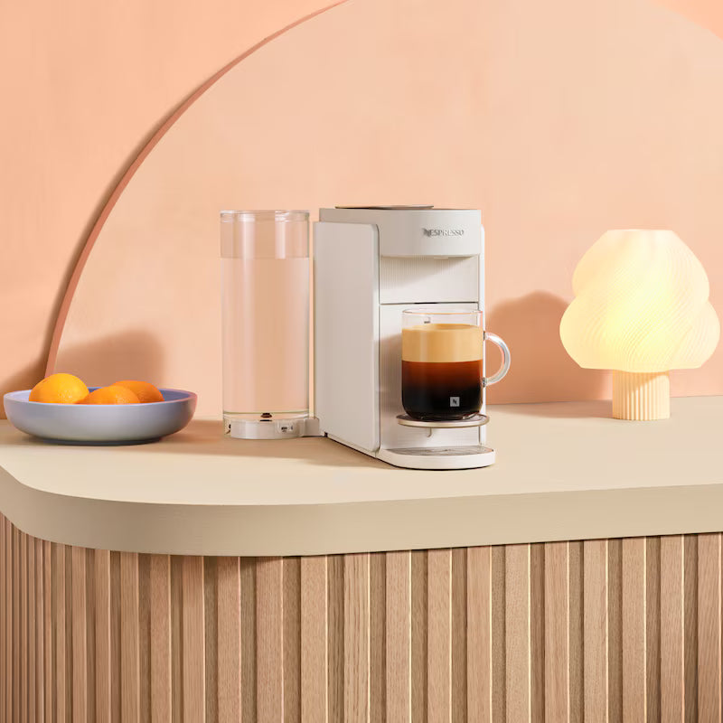Vertuo Up Pearl White & Aeroccino3 Milk Frother