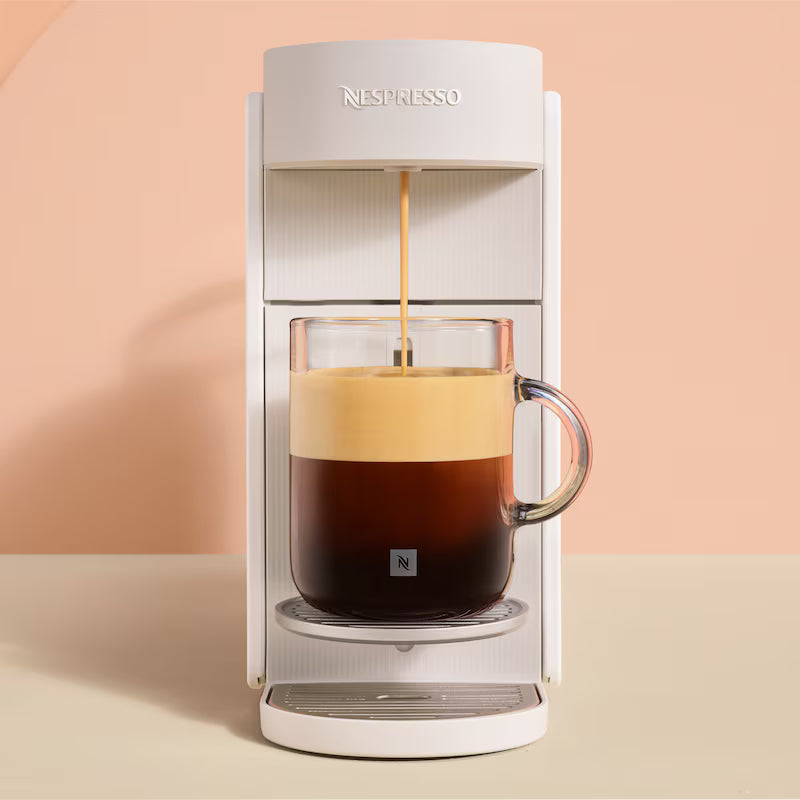 Vertuo Up Pearl White & Aeroccino3 Milk Frother